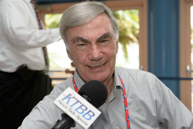 The ever-dramatic Sam Donaldson