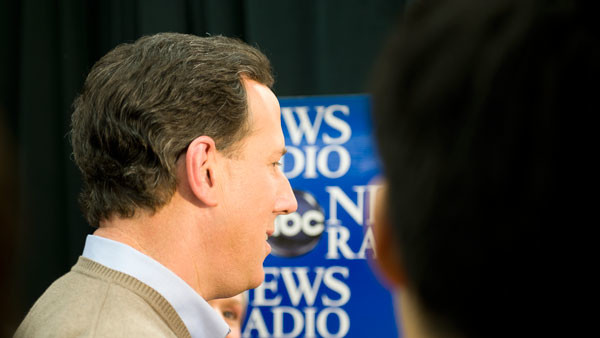 A good night for Santorum.