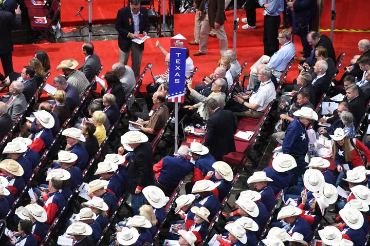 Texas gets rowdy in Cleveland