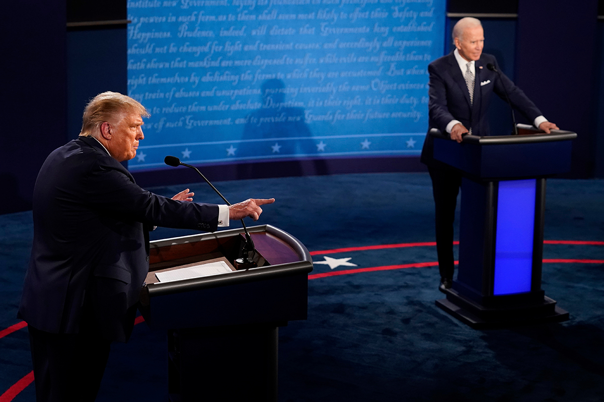 Not your father’s presidential debate.