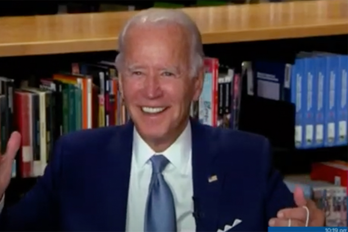Will the real Joe Biden please stand up.